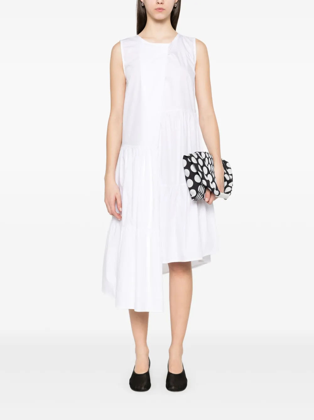 Poplin Midi Dress