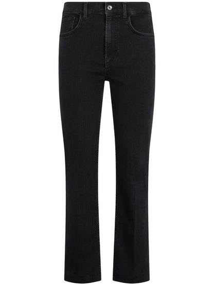 High-Rise Bootcut Jeans