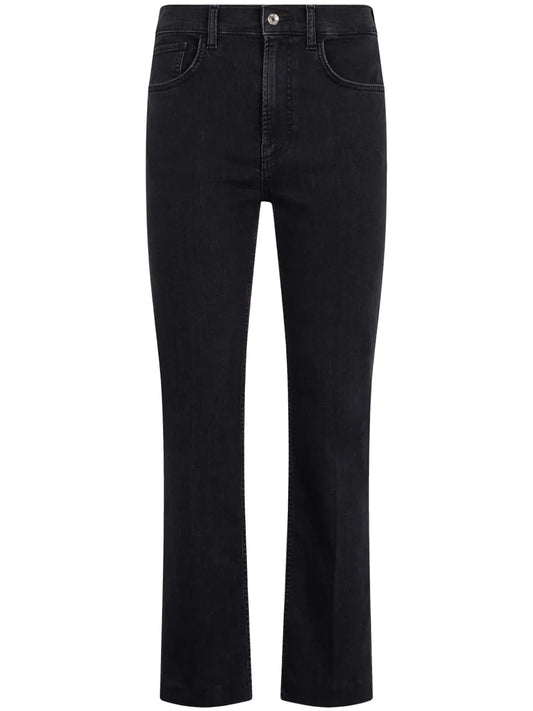 High-Rise Bootcut Jeans