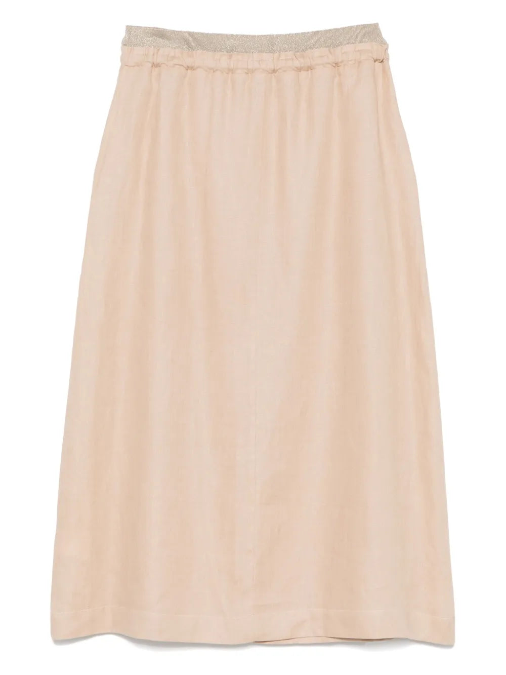 Linen Midi Skirt