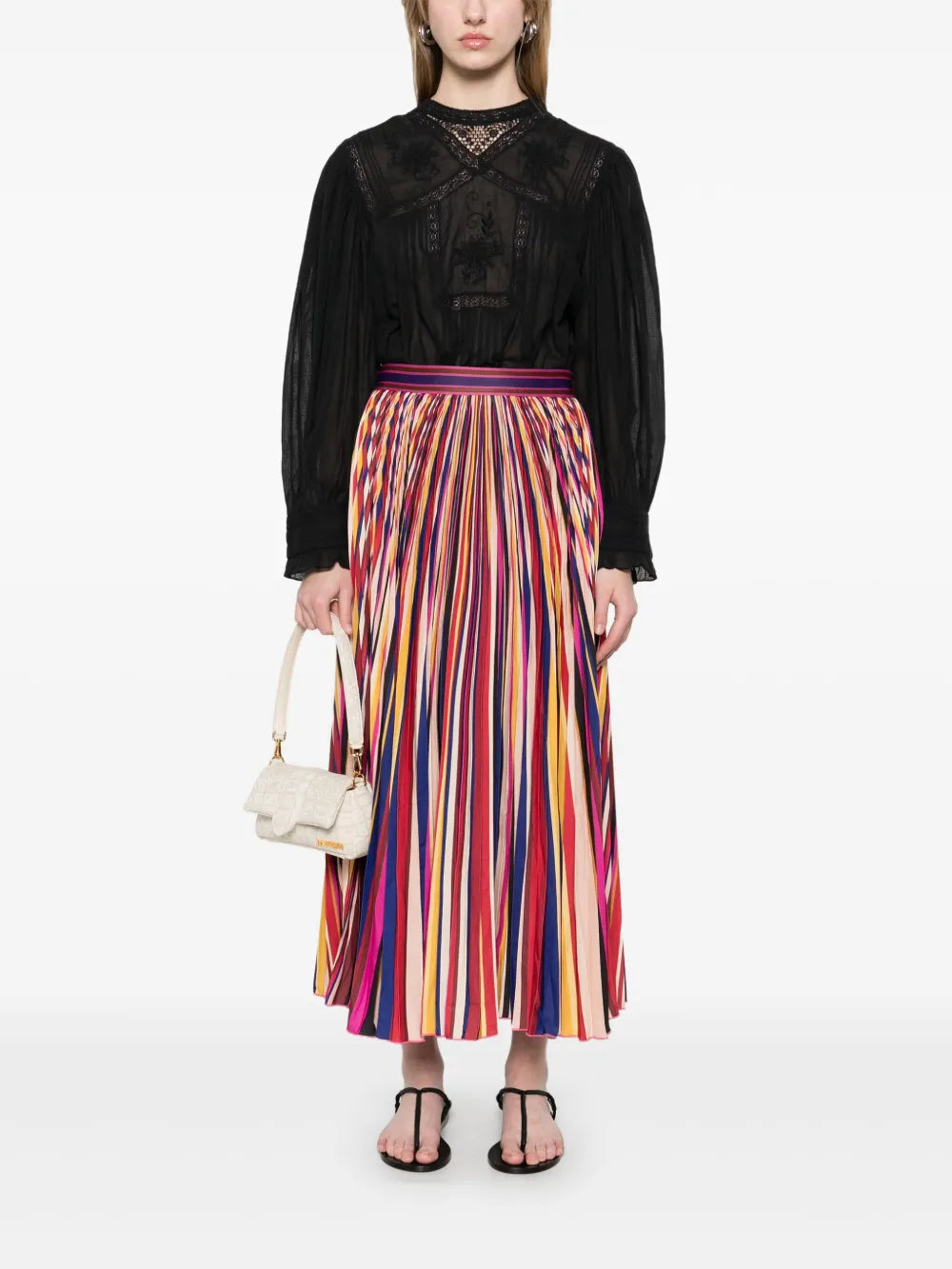 Striped Maxi Skirt