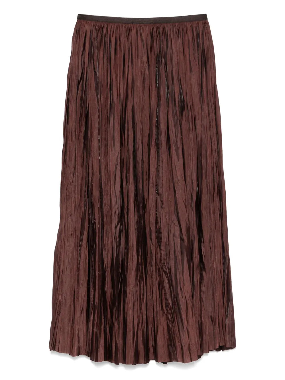 Pleated Midi Skirt