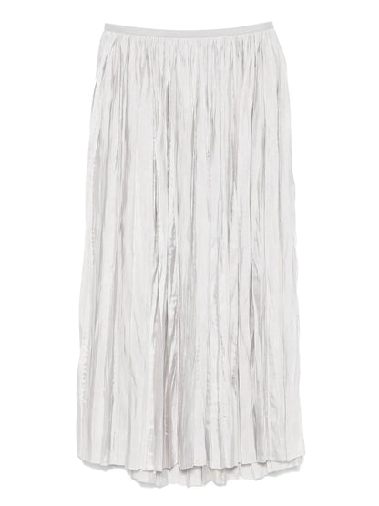 Pleated Midi Skirt