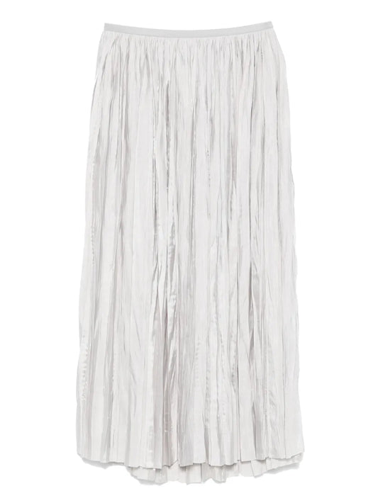 Pleated Midi Skirt
