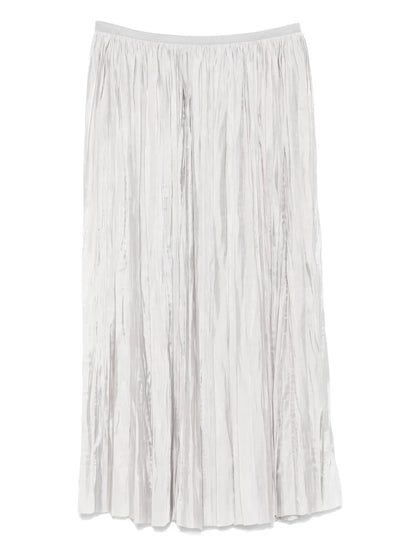 Pleated Midi Skirt
