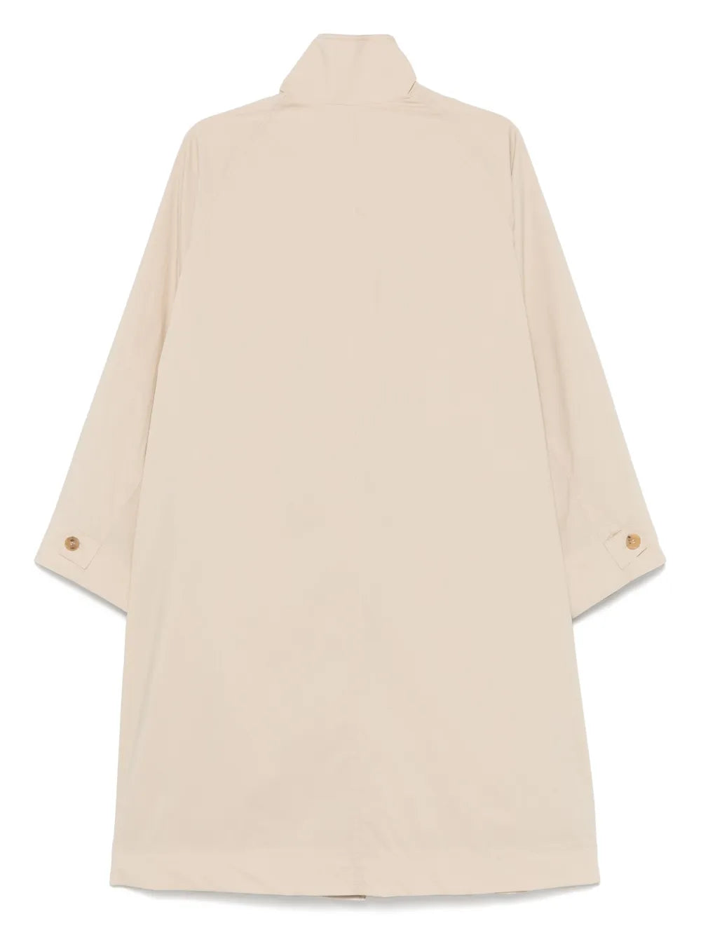 Raglan-Sleeve Trench Coat