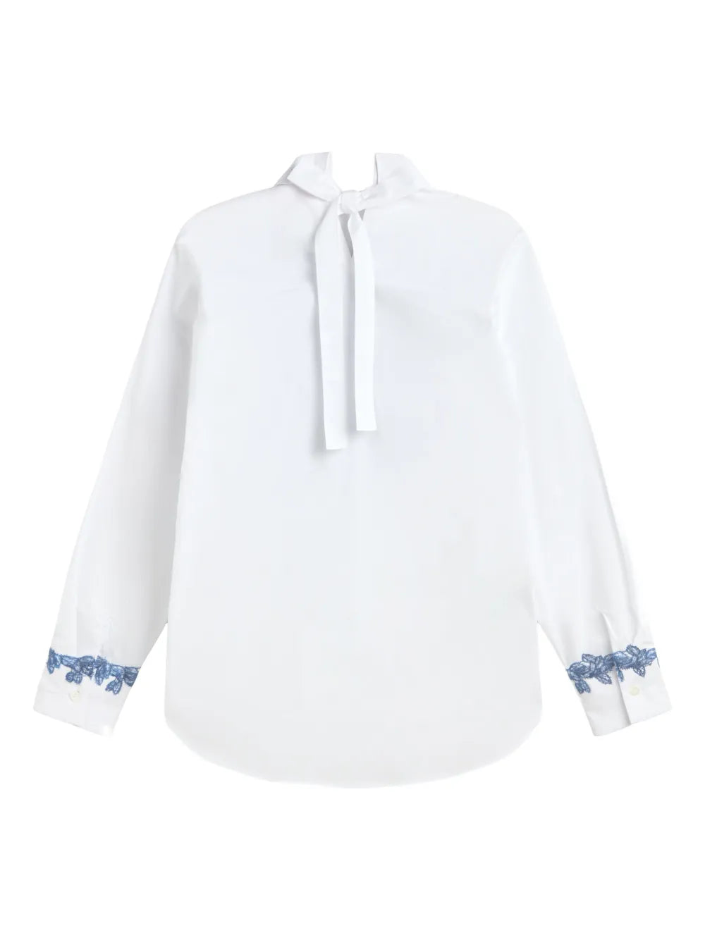 Lace-Appliqué Shirt