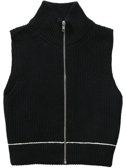 Zip-Up Blouse
