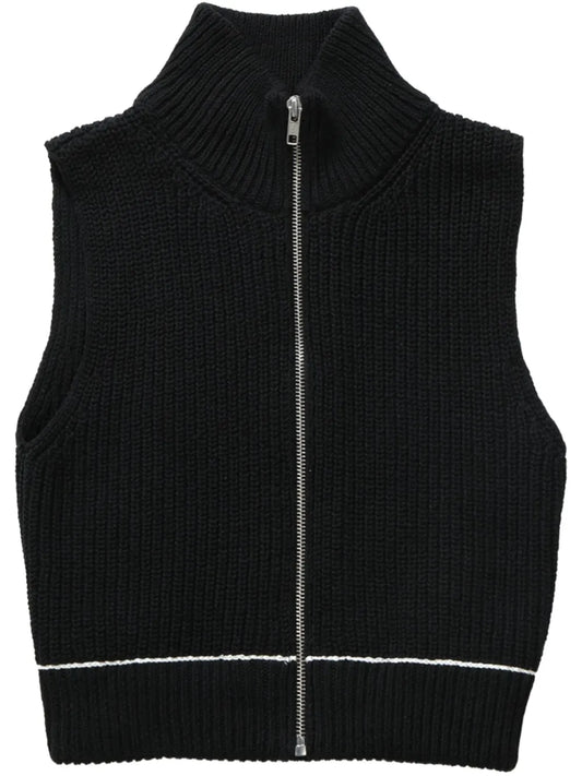 Zip-Up Blouse