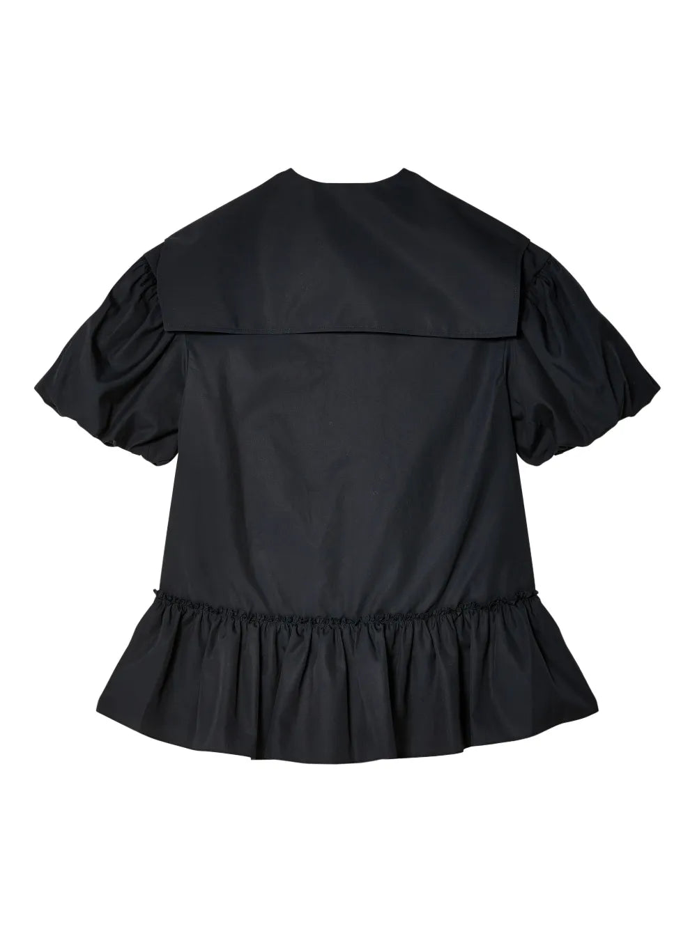 Cropped Sailor Puff Shirt