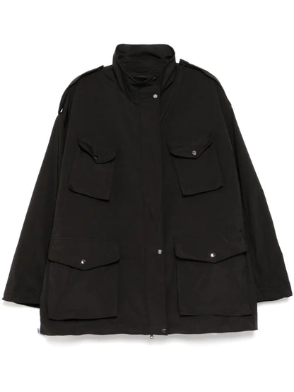 Multiple-Pockets Oversize Jacket