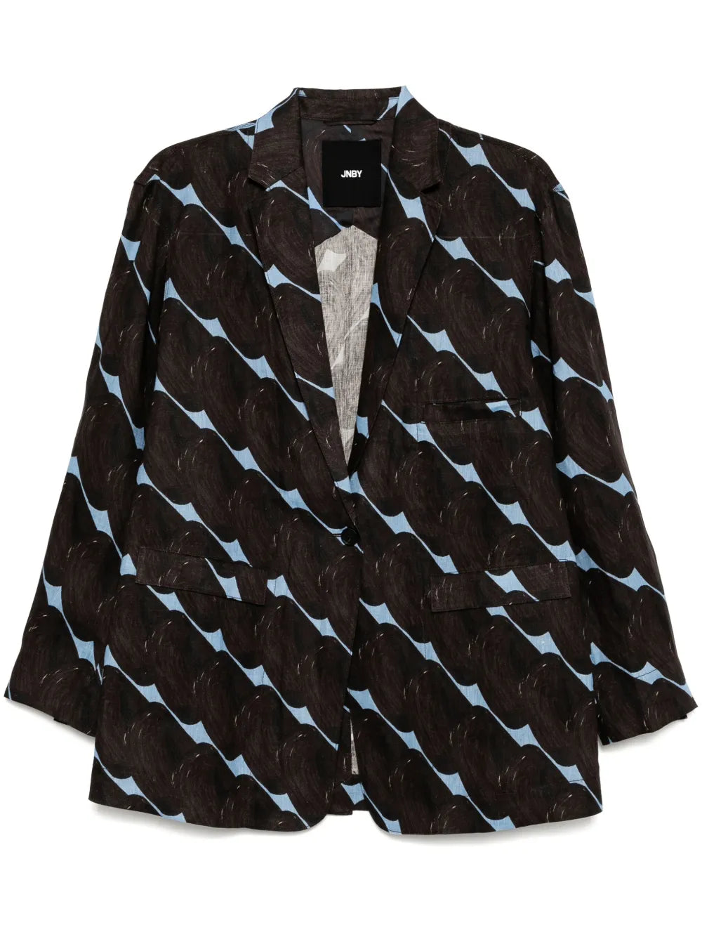 Patterned Blazer