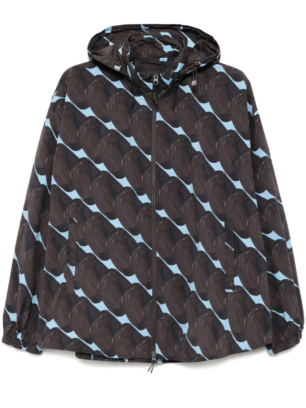 Graphic-Print Jacket