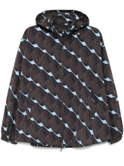 Graphic-Print Jacket