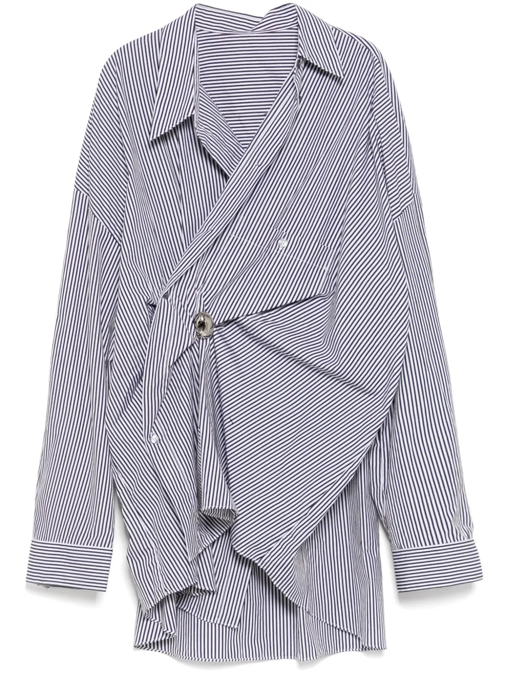 Gathered Oversize Shirt