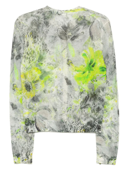 Jacquard Cardigan