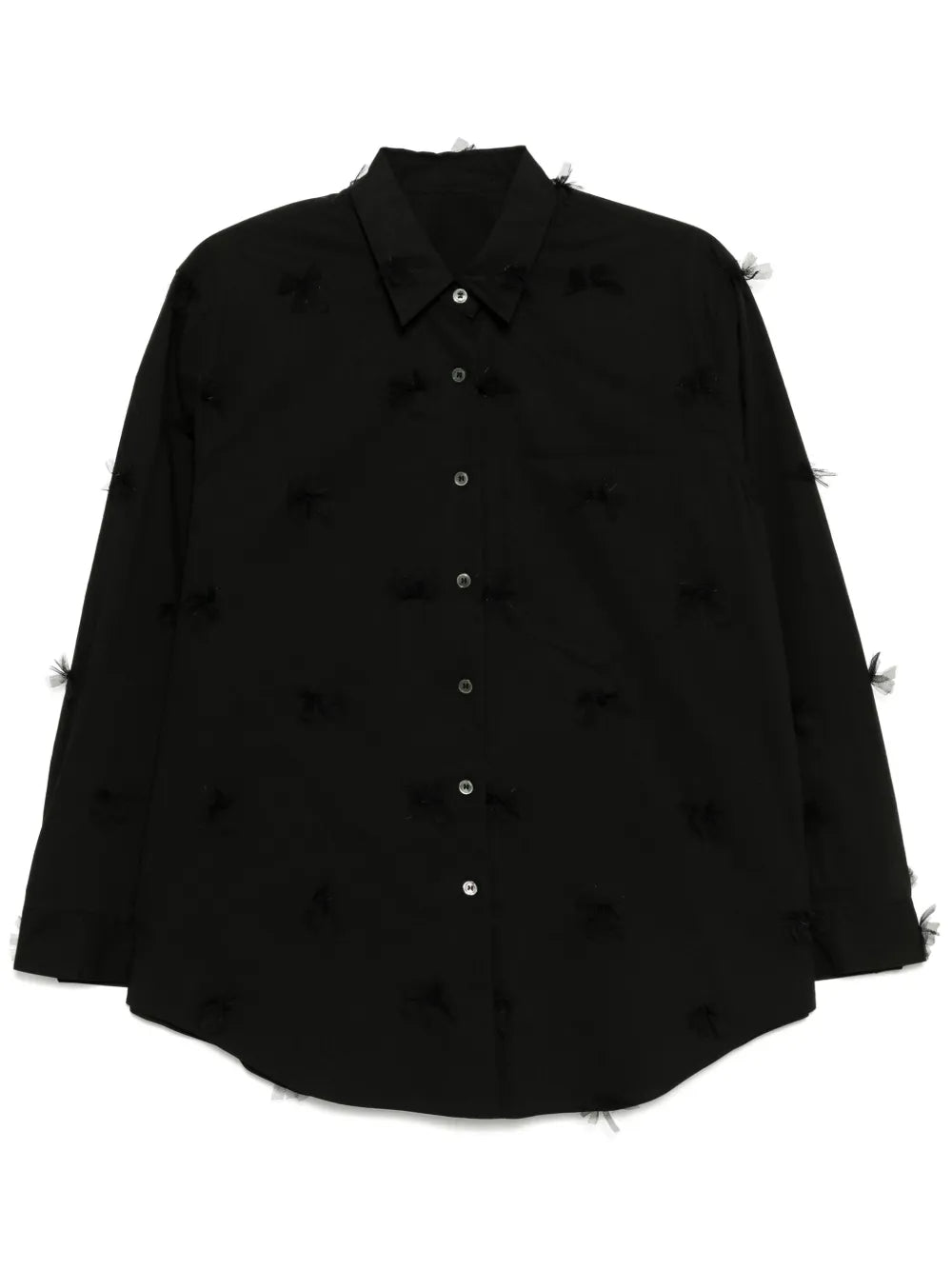 Bow-Embellished Shirt