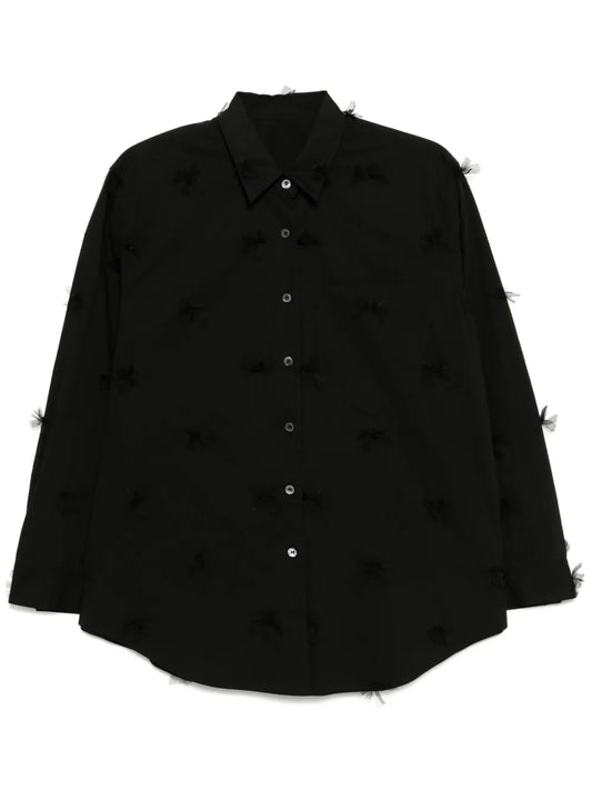 Bow-Embellished Shirt