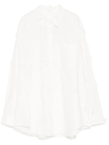 Bow-Embellished Shirt