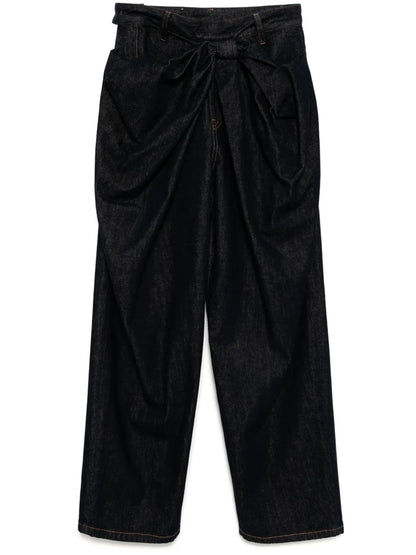 Bow-Detail Jeans