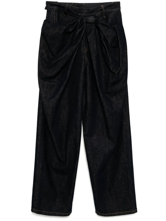 Bow-Detail Jeans