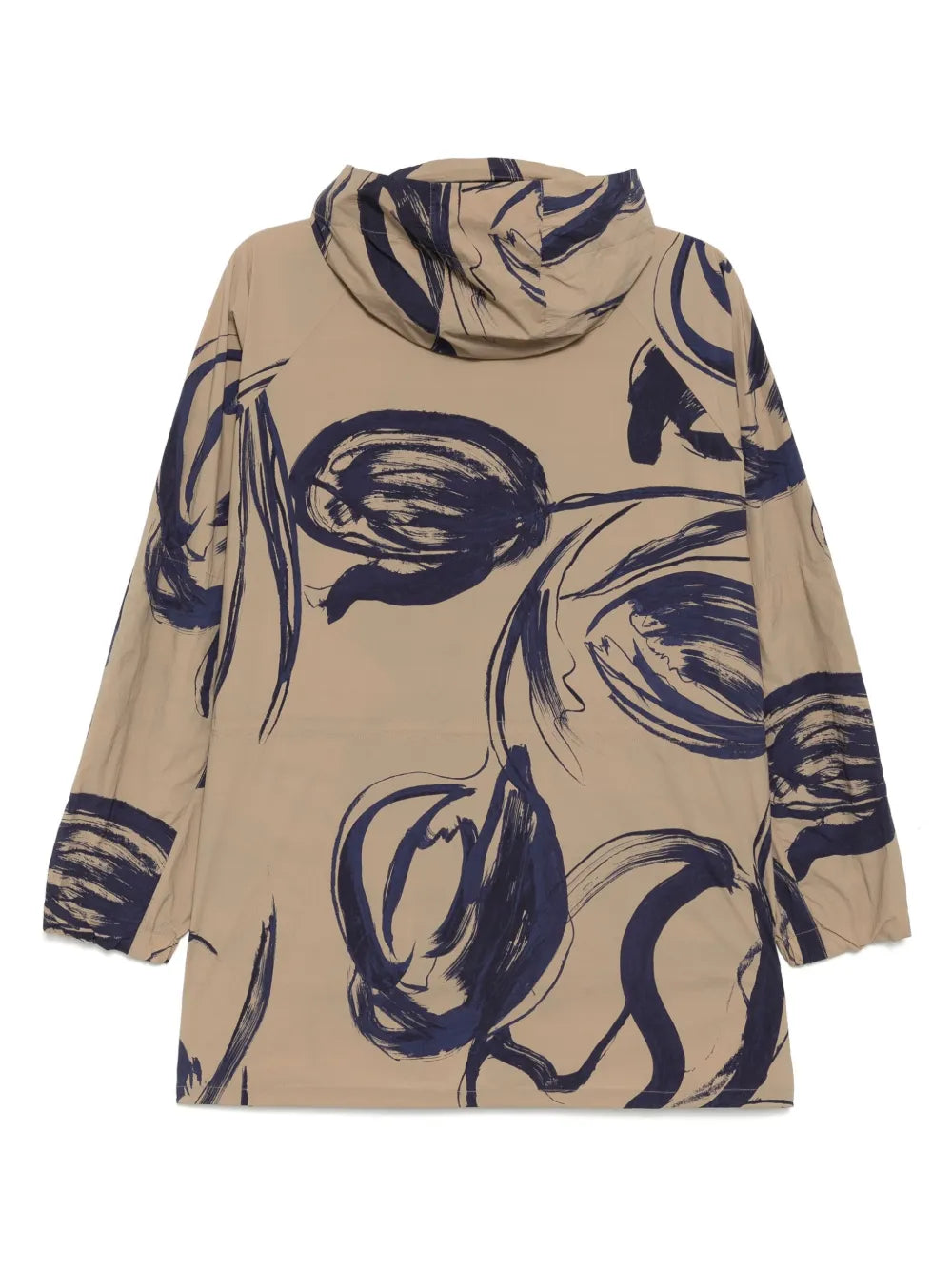 Graphic-Print Windbreaker