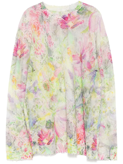 Embroidered Oversize Jumper