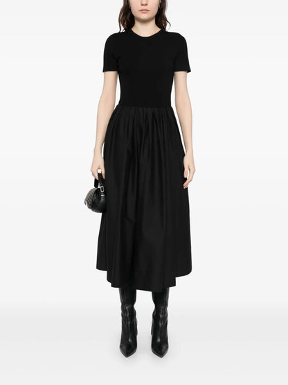 Curl Edge Hem Dress