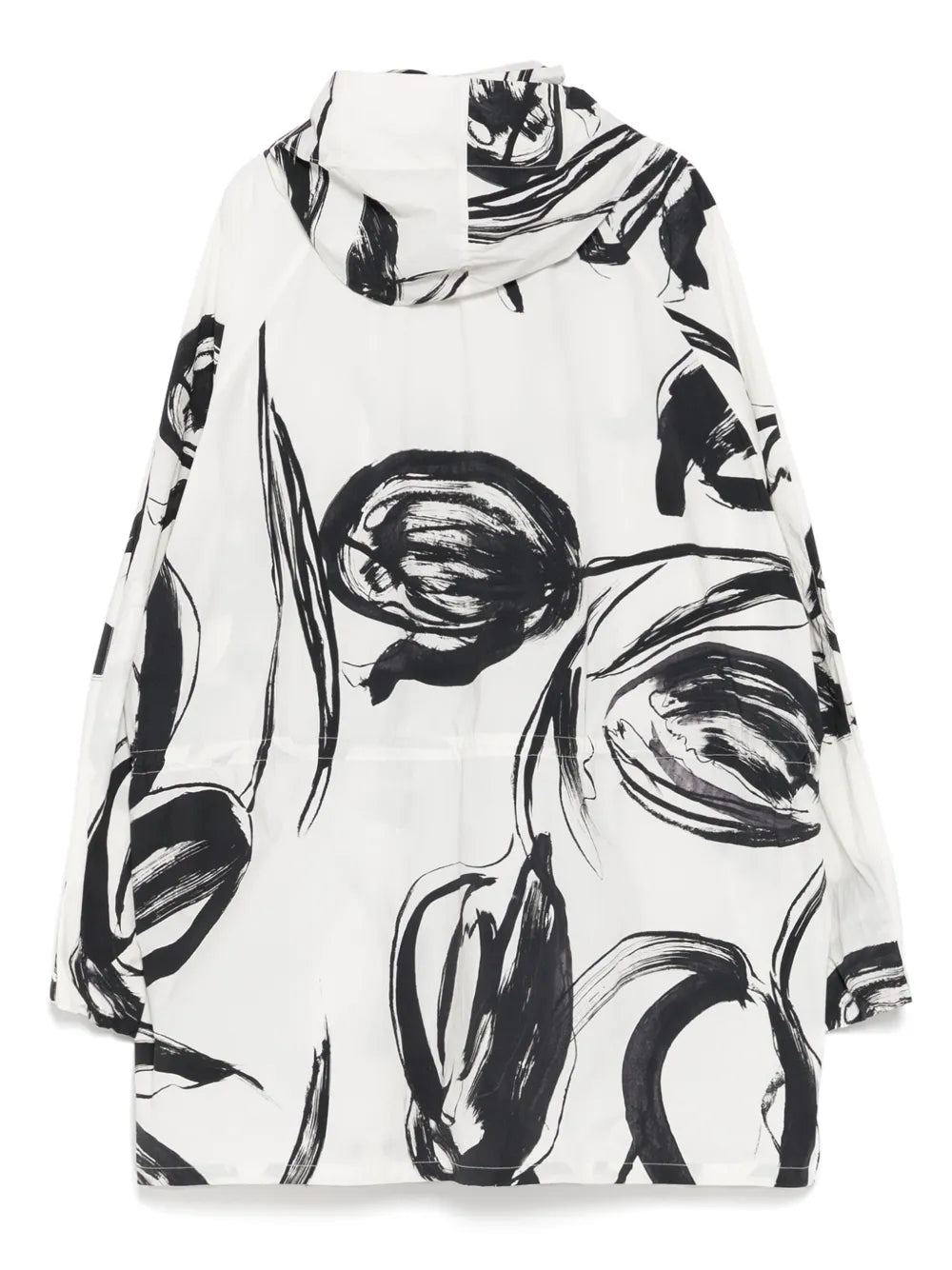 Graphic-Print Windbreaker