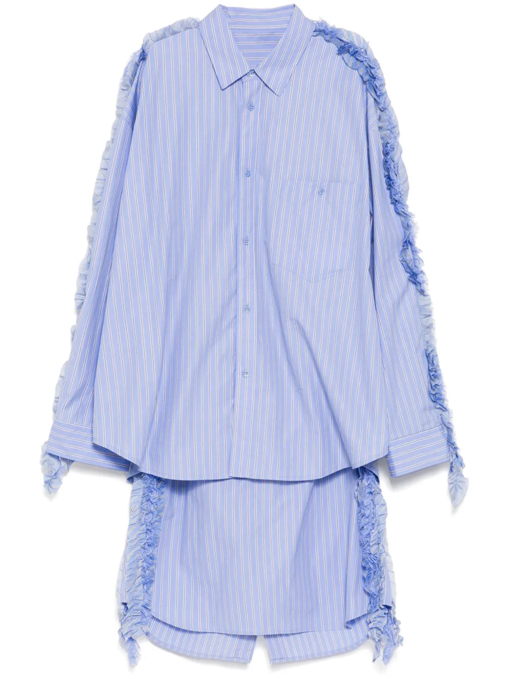 Side-Detailed Loose Dress