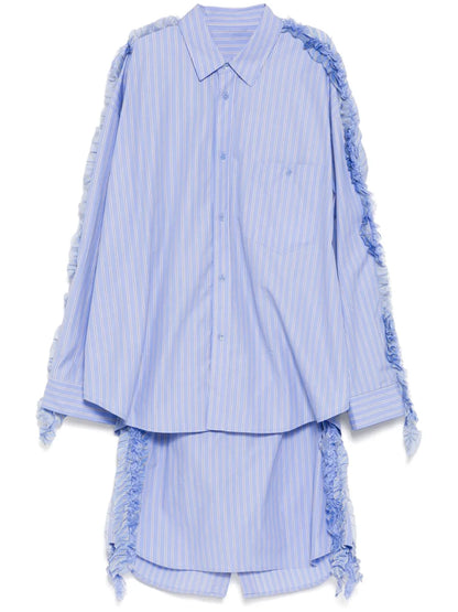 Side-Detailed Loose Dress