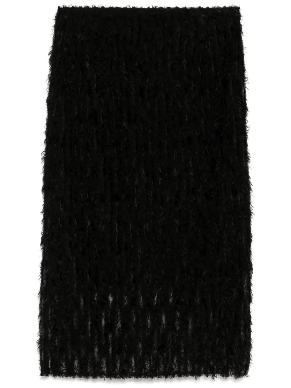 Gauze Fitted Waist Skirt