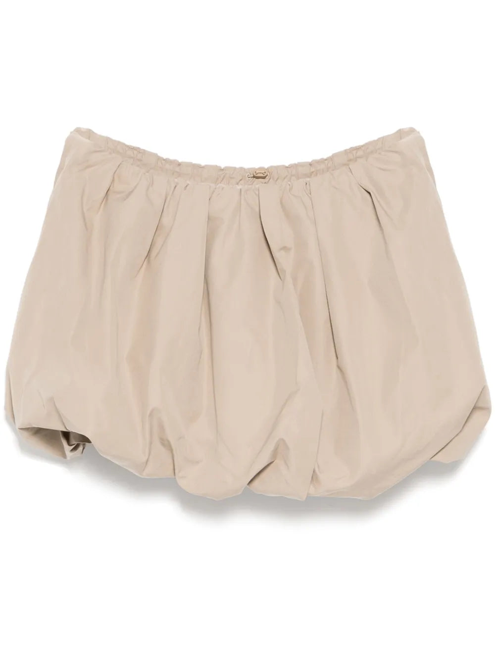 Pleated Cropped Waist Skirt