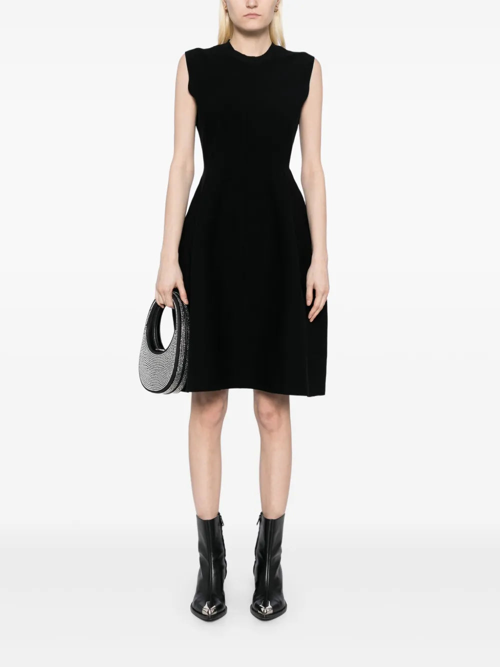 Sleeveless X-Type Dress