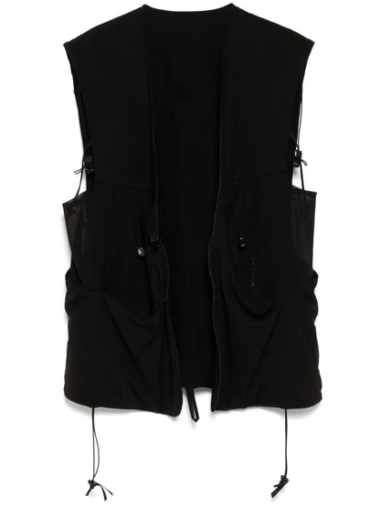 Drawstring Gilet
