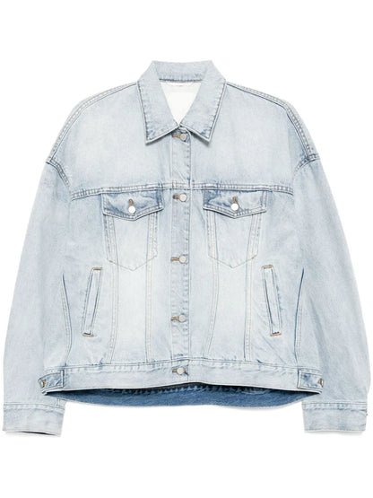 Button-Up Denim Jacket