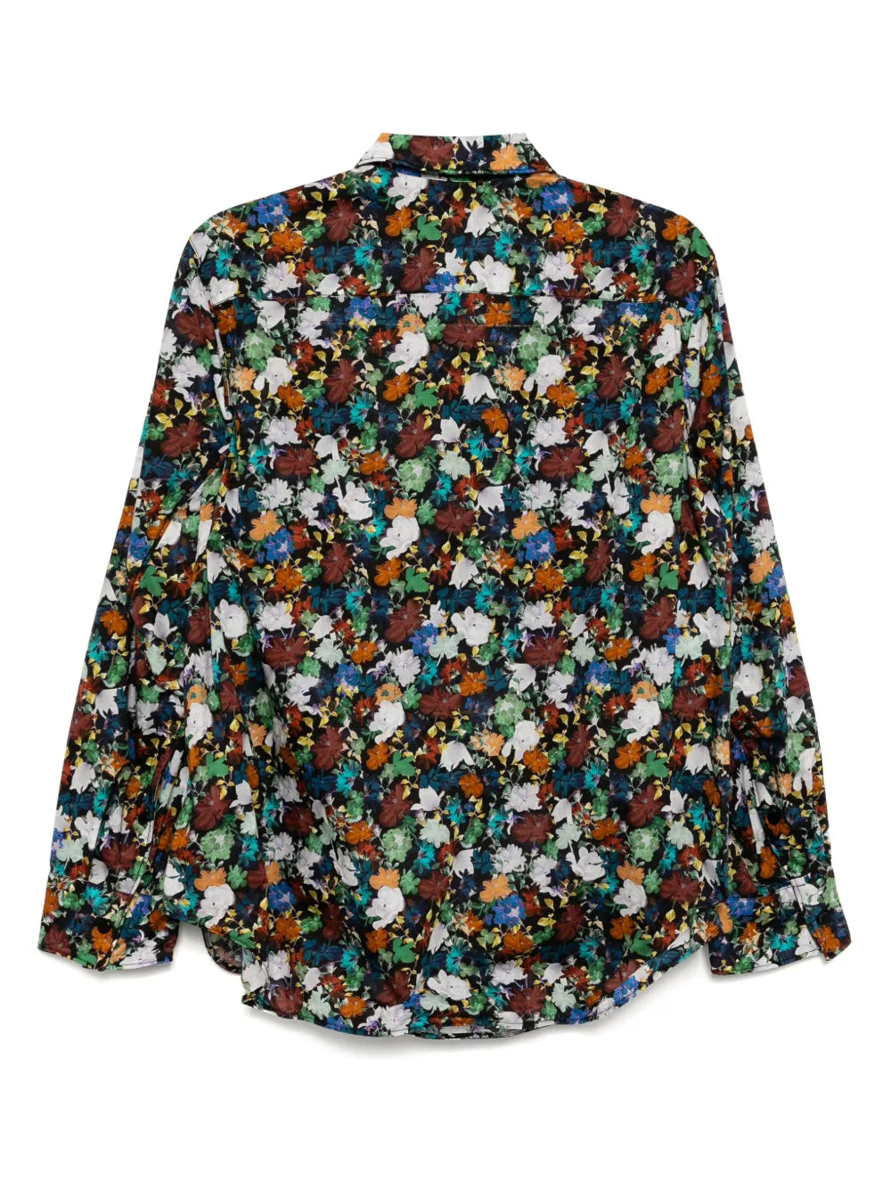 Flower-Print Shirt