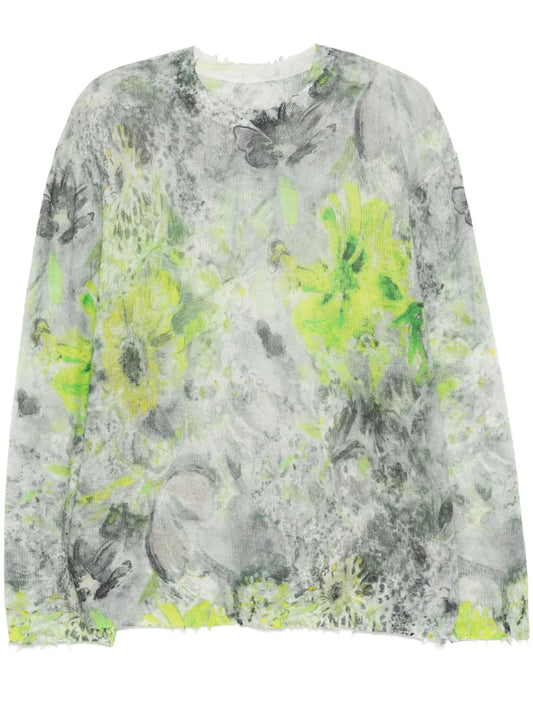Jacquard Knitted Top
