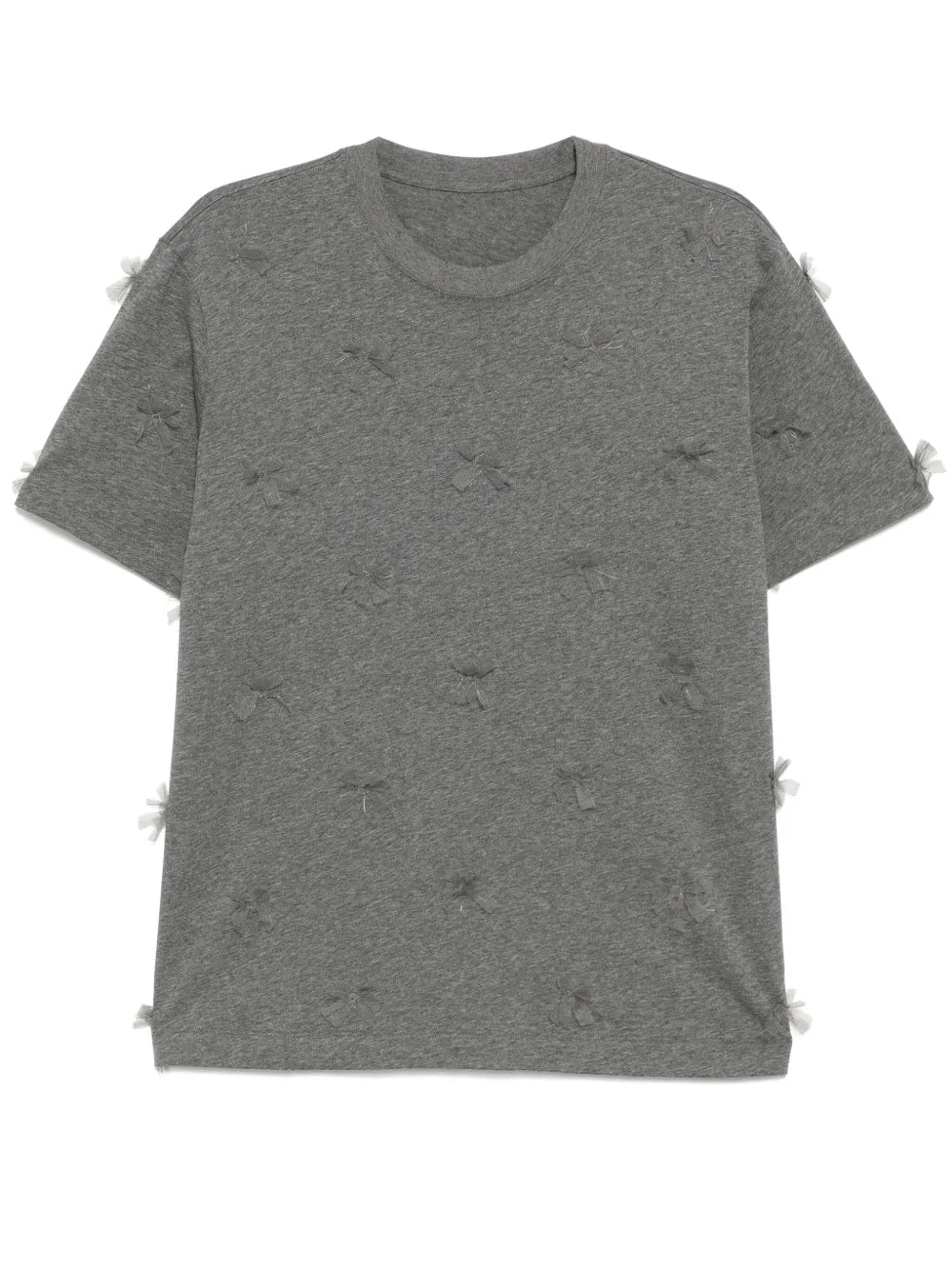 Bow-Embellished T-Shirt