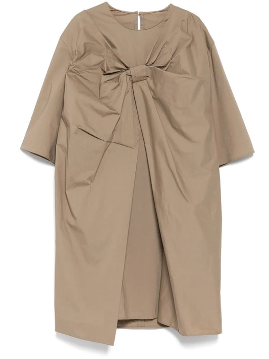 Bow Pleat Dress