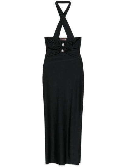 Cut-Out Midi Dress