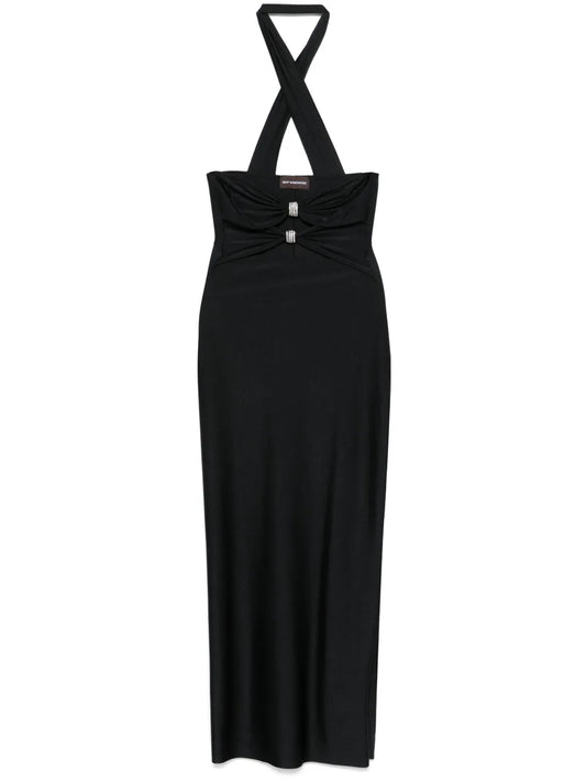 Cut-Out Midi Dress