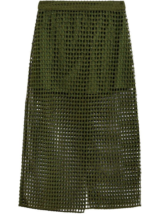 Handkerchief Midi Skirt