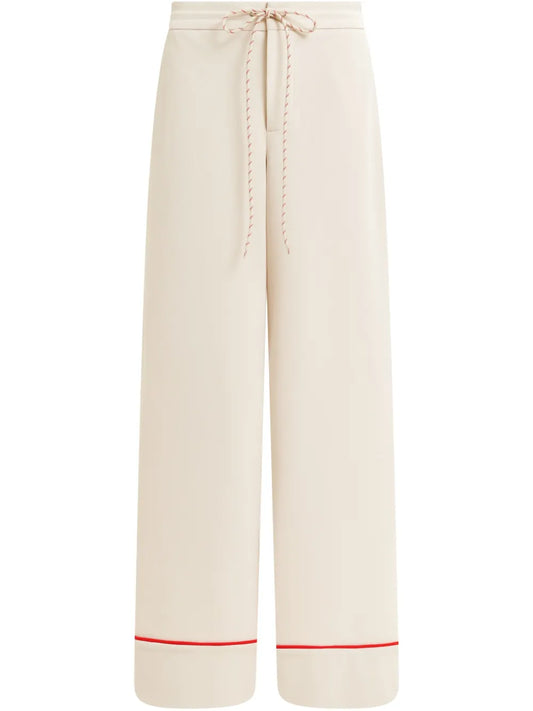 Hand Wide-Leg Trousers