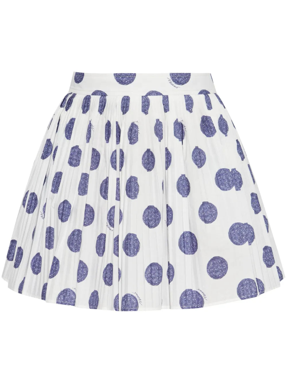 Cotton Pleated Skirt