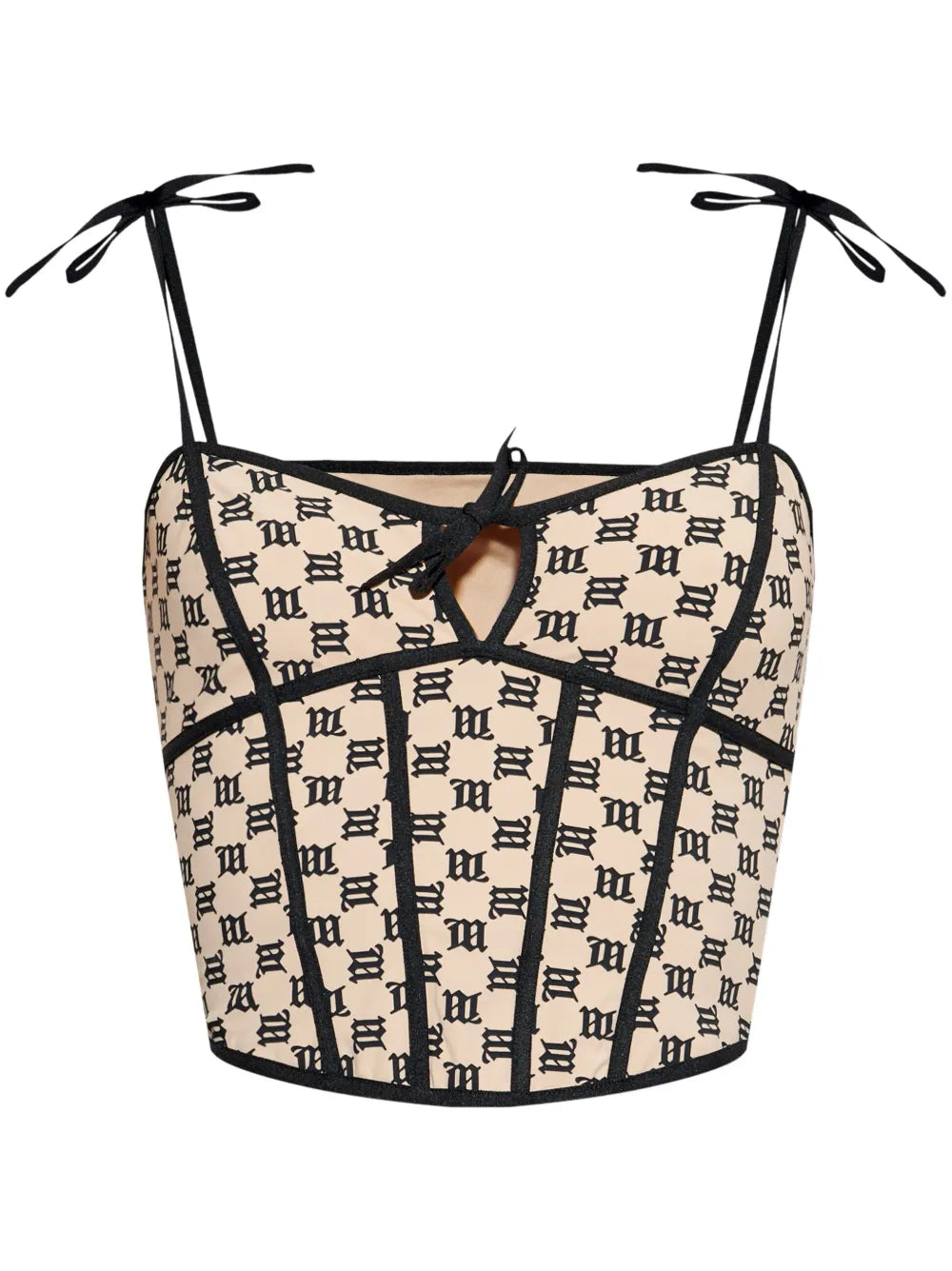 Monogram Corset Top