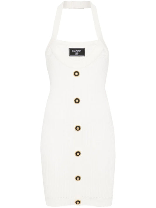 Ribbed Mini Dress