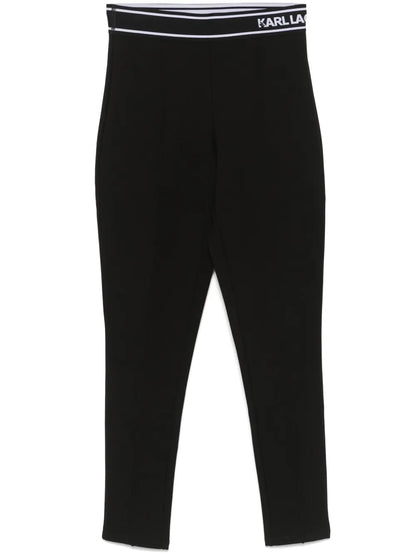 Logo-Waistband Leggings