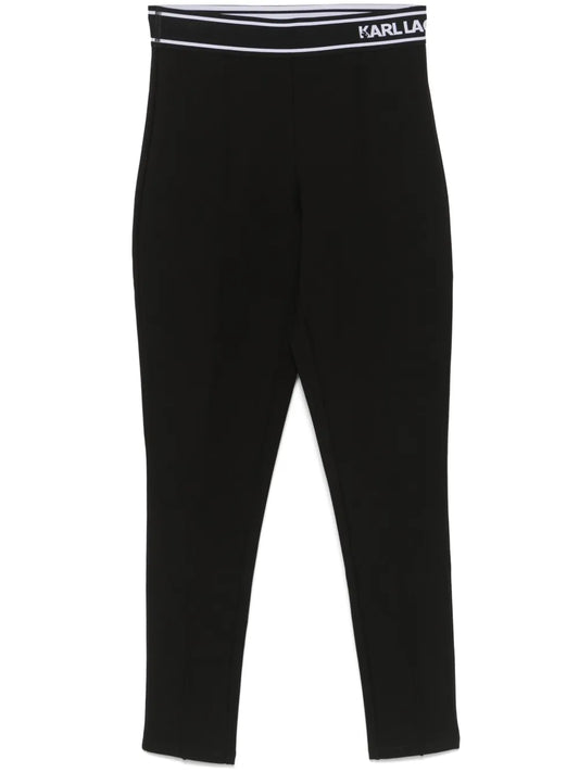 Logo-Waistband Leggings