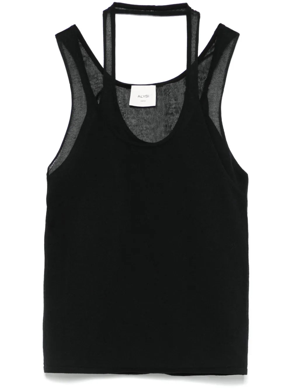 Panelled Tank Top